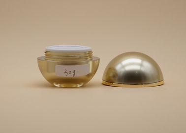 Σφαιρικός καλλυντικός κρέμας cOem όγκου 30g 50g χρώματος εμπορευματοκιβωτίων χρυσός διαθέσιμος