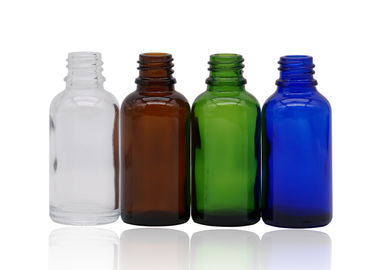 Σαφή ηλέκτρινα πράσινα μπλε ζωηρόχρωμα καλλυντικά Dropper μπουκάλια όλος ο όγκος 18mm μέγεθος λαιμών