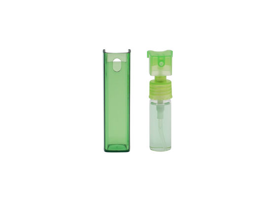 10ml ψεκαστήρων επαναληπτικής χρήσεως μπουκάλι αρώματος της Κολωνίας πράσινο για τις κυρίες