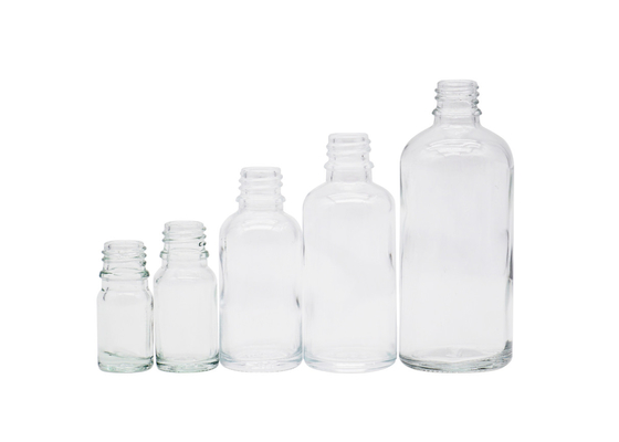 Κενά Dropper γυαλιού διαφανή Dropper μπουκαλιών 30ml 50ml μπουκάλια για τα ουσιαστικά πετρέλαια