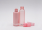 Σαφές ρόδινο καλλυντικό κενό PET ψεκασμού πλαστικό μπουκαλιών 60ml