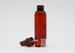 Κενό επαναληπτικής χρήσεως πλαστικό σκοτεινό καφετί χρώμα 24mm μέγεθος 100ml μπουκαλιών ψεκασμού λαιμών