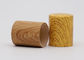 Ξύλινα καλύμματα μπουκαλιών αρώματος αργιλίου εκτύπωσης σιταριού στο κοινό μέγεθος για τις αντλίες αρώματος