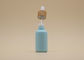 Ελεύθερα μπουκάλια γυαλιού ουσιαστικού πετρελαίου χρώματος δειγμάτων μπλε με Dropper μπαμπού