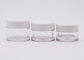 Καλλυντική συσκευασία βάζων κρέμας PETG πλαστική με τα PP άσπρη ΚΑΠ για τα προϊόντα ομορφιάς