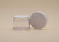 30ml κυλινδρικό στρογγυλό Opal καλλυντικό λευκό PETG κρέμας σαφές σώμα εμπορευματοκιβωτίων με το καπάκι