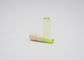 ΣΑΝ φιλικούς 4ml ABS ΚΑΠ πράσινους σωλήνες χειλικού βάλσαμου σωλήνων ECO για τη συσκευασία ομορφιάς