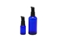 Dropper γυαλιού διαφανές μπλε χρώμα μπουκαλιών ουσιαστικού πετρελαίου μπουκαλιών