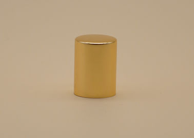 Λαμπρό χρυσό καλλυντικό προσαρμοσμένο λογότυπο ΚΑΠ μπουκαλιών 16.3mm για την αντλία αρώματος