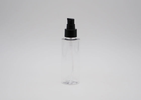 μπουκάλια ψεκασμού 18mm σαφή Pet 100ml επαναληπτικής χρήσεως πλαστικά για την προσωπική φροντίδα