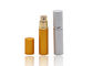 Μπουκάλι Makeup 5ml ψεκασμού ψεκαστήρων αρώματος ξαναγεμισμάτων στο χρυσό χρώμα για τη συσκευασία αρώματος