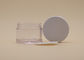 30ml κυλινδρικό στρογγυλό Opal καλλυντικό λευκό PETG κρέμας σαφές σώμα εμπορευματοκιβωτίων με το καπάκι