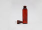 50ml κενό κυλίνδρων πλαστικό σαφές σκούρο κόκκινο λεπτό μπουκάλι ψεκασμού υδρονέφωσης καλλυντικό