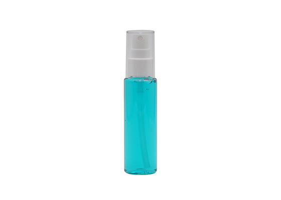 Επίπεδο πλαστικό μπουκάλι 50ml 60ml ψεκασμού ώμων άσπρο και διαφανές