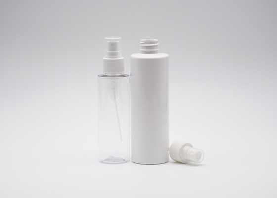 50ml καλλυντικό διαφανές πλαστικό ψεκασμού μπουκάλι ψεκασμού υδρονέφωσης μπουκαλιών άσπρο κενό λεπτό