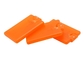Αρώματος πορτοκαλί σαφές χρώμα μπουκαλιών ψεκασμού υδρονέφωσης ψεκαστήρων 20ml πλαστικό λεπτό
