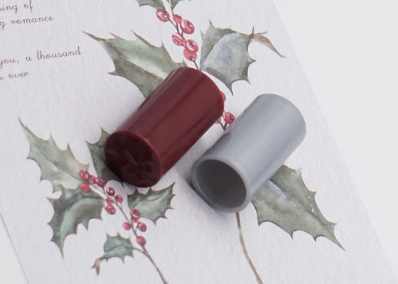 Γκρίζα καπάκια κυλίνδρων Fea15 ΚΑΠ μπουκαλιών αρώματος ABS πλαστικά αντιφατικά