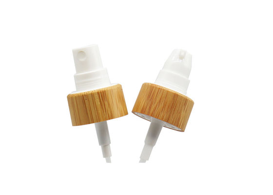 Βίδα 20mm πλαστικός λεπτός ψεκαστήρας υδρονέφωσης με το περιλαίμιο μπαμπού για τα μπουκάλια