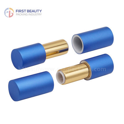 Τυποποιημένο στρογγυλό κενό δοχείο κραγιόν με χωρητικότητα 3,8g και στυλ Snap On