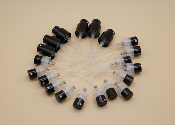 Αντλία ψεκασμού μπουκαλιών αρώματος αργιλίου, πλαστική δόση αντλιών 0.075ml ψεκασμού